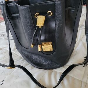 Vintage HCL leather bucket handbag. Price new in 2003 was $530.